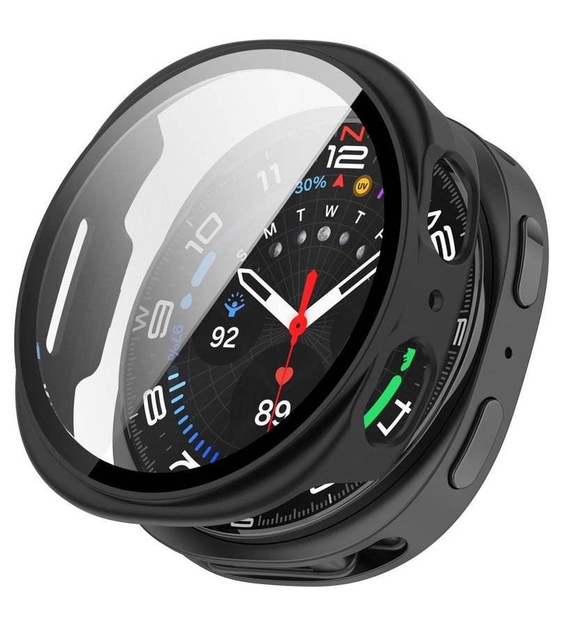Калъф за Samsung Watch 8/9 40 mm, Spigen Liquid Air Case, Черен (9)