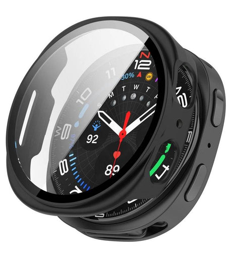 Калъф за Samsung Watch 8/9 40 mm, Spigen Liquid Air Case, Черен (9)