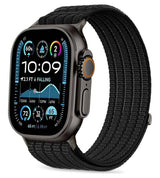 Текстилна Каишка за Apple Watch 44/ 45/ 46/ 49mm, Tech-Protect Nylon Sport Band, Черен