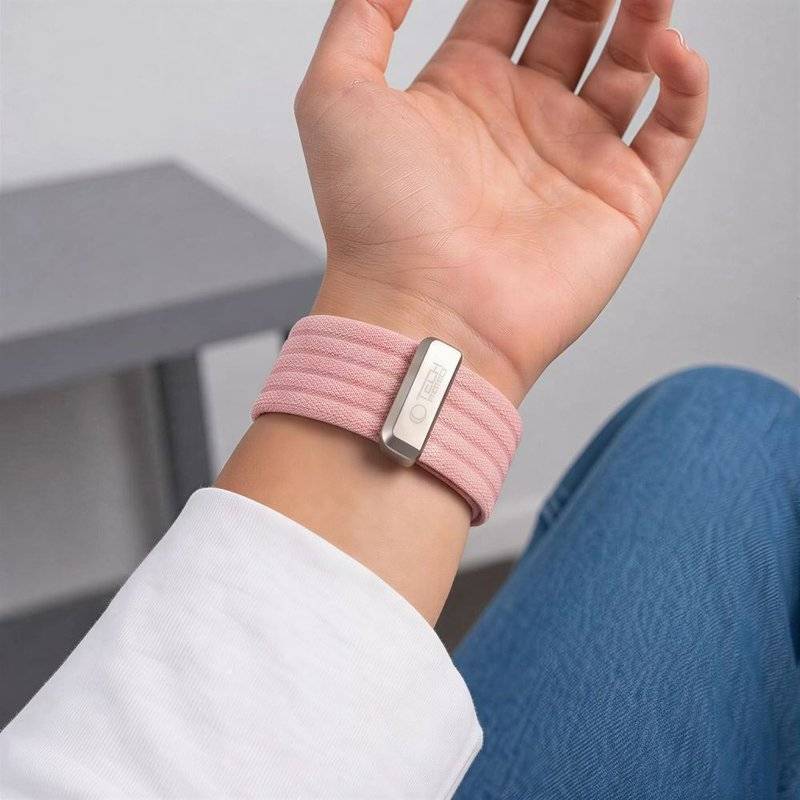 Текстилна Каишка за Apple Watch 44/ 45/ 46/ 49mm, Tech-Protect Nylon Sport Band, Розов (6)