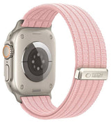 Текстилна Каишка за Apple Watch 44/ 45/ 46/ 49mm, Tech-Protect Nylon Sport Band, Розов (2)