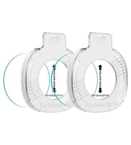 Стъклен Протектор за Samsung Watch 8/ 9 44mm, Tech-Protect Easy Set+ Glass 2бр., Прозрачен (10)