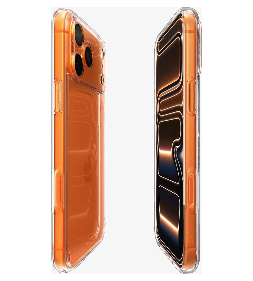 Противоударен Калъф за iPhone 17 Pro Max, Spigen Ultra Hybrid Case, Прозрачен (2)