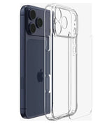 Противоударен Калъф за iPhone 17 Pro Max, Spigen Ultra Hybrid Case, Прозрачен (3)