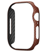 Карбонов Калъф за Apple Watch 11/10 46mm, Pitaka Air Case Sunset, Кафяв (3)