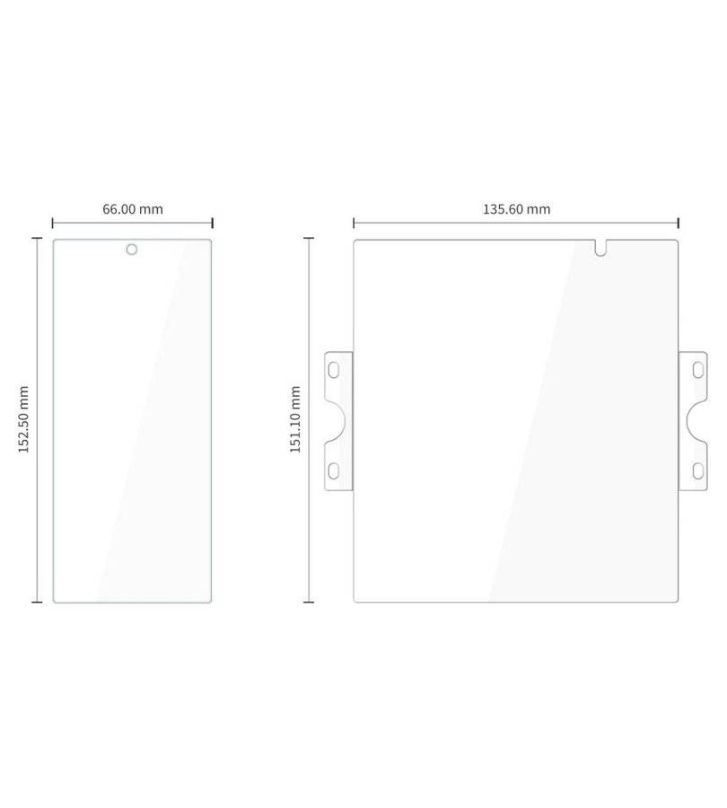 Комплект Протектори за Samsung Z Fold 8 Ultra, Tech-Protect Easy Set Foil & Glass Fit+, Прозрачен (6)