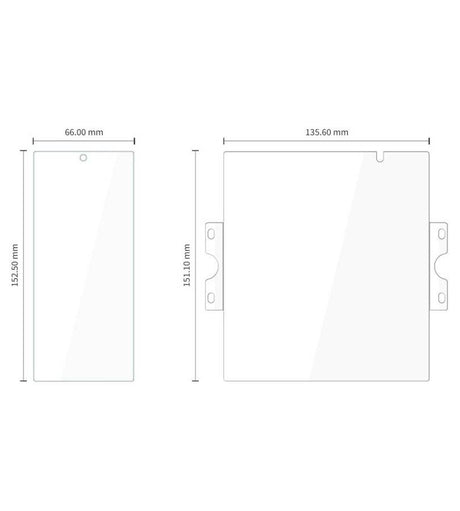 Комплект Протектори за Samsung Z Fold 8 Ultra, Tech-Protect Easy Set Foil & Glass Fit+, Прозрачен (6)