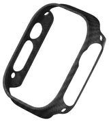 Карбонов Калъф за Apple Watch 11/10 46mm, Pitaka Air Case Black/Grey Twiil, Черен (3)