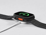 Карбонов Калъф за Apple Watch 11/10 46mm, Pitaka Air Case Black/Grey Twiil, Черен (7)