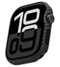 Карбонов Калъф за Apple Watch 11/10 46mm, Pitaka Air Case Black/Grey Twiil, Черен