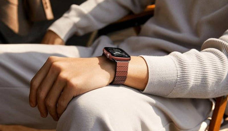 Карбонов Калъф за Apple Watch 11/10 46mm, Pitaka Air Case Sunset, Кафяв (5)