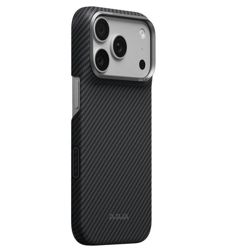 Magsafe Калъф за iPhone 18 Pro/ 17 Pro, Pitaka Edge Case Black/Grey, Черен