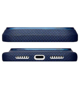 Magsafe Калъф за iPhone 18 Pro/ 17 Pro, Pitaka Edge Case Milky Way Galaxy2.0 Nearfield Blue-01, Син (4)