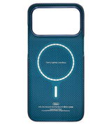 Magsafe Калъф за iPhone 18 Pro/ 17 Pro, Pitaka Edge Case Milky Way Galaxy2.0 Nearfield Blue-01, Син (3)