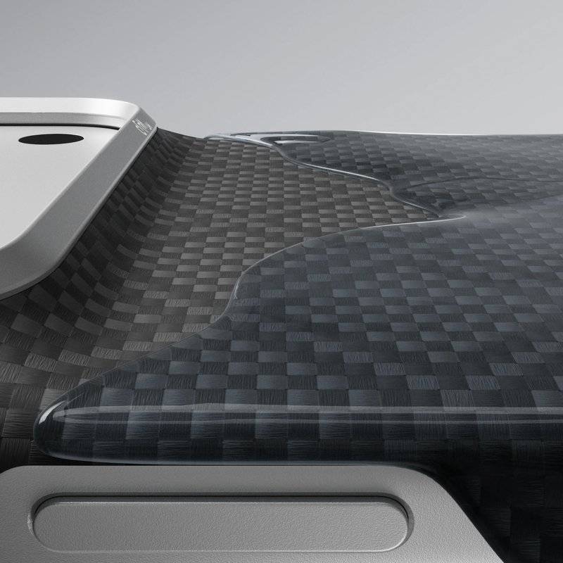 Magsafe Калъф за iPhone 18 Pro/ 17 Pro, Pitaka Edge Case Black/Grey, Черен (5)