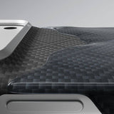 Magsafe Калъф за iPhone 18 Pro/ 17 Pro, Pitaka Edge Case Black/Grey, Черен (5)