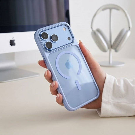 Magsafe Калъф за iPhone 17, Tech-Protect MagMat Clear Case, Черен (8)