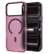 Magsafe Твърд Калъф за iPhone 18 Pro Max/ 17 Pro Max, Tech-Protect Magzero Case, Бордо (2)