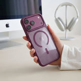Magsafe Калъф за iPhone 17, Tech-Protect MagMat Clear Case, Черен (8)