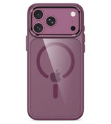 Magsafe Калъф за iPhone 17, Tech-Protect MagMat Clear Case, Черен (4)