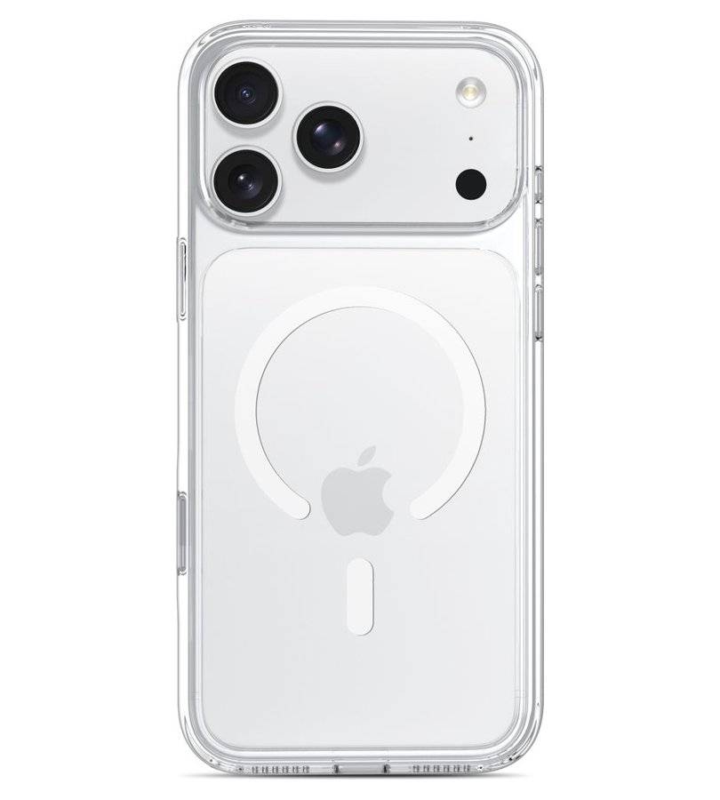 Magsafe Калъф за iPhone 18 Pro Max/ 17 Pro Max, Tech-Protect Flexair Hybrid Clear CC Case, Прозрачен (4)