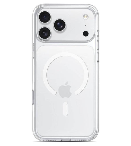 Magsafe Калъф за iPhone 18 Pro Max/ 17 Pro Max, Tech-Protect Flexair Hybrid Clear CC Case, Прозрачен (4)