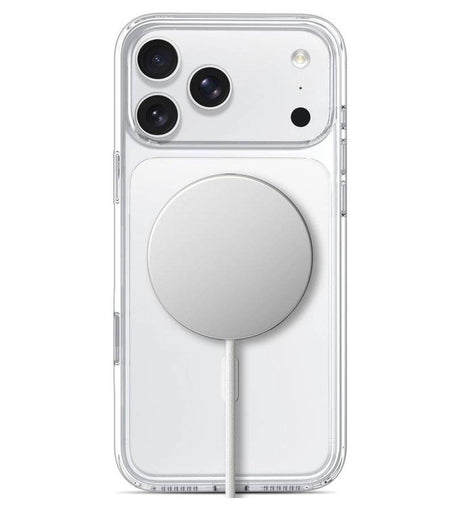 Magsafe Калъф за iPhone 18 Pro Max/ 17 Pro Max, Tech-Protect Flexair Hybrid Clear CC Case, Прозрачен (3)