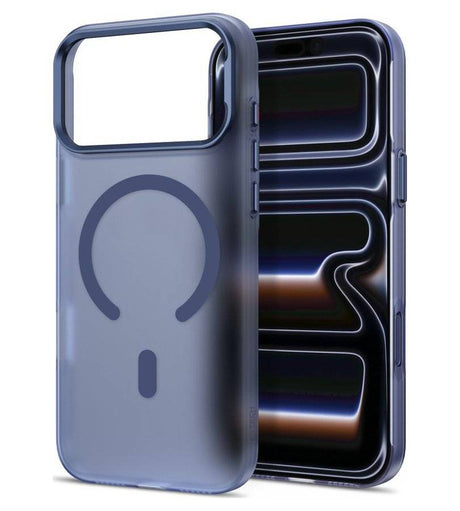 Magsafe Тънък Калъф за iPhone 18 Pro Max/ iPhone 17 Pro Max, Tech-Protect MagZero Case, Тъмно Син (2)