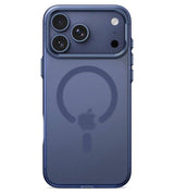 Magsafe Тънък Калъф за iPhone 18 Pro Max/ iPhone 17 Pro Max, Tech-Protect MagZero Case, Тъмно Син (4)