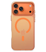Magsafe Тънък Калъф за iPhone 18 Pro/ iPhone 17 Pro, Tech-Protect MagZero Case, Оранжев (4)