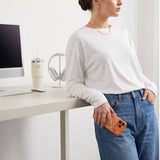 Magsafe Тънък Калъф за iPhone 18 Pro/ iPhone 17 Pro, Tech-Protect MagZero Case, Оранжев (8)