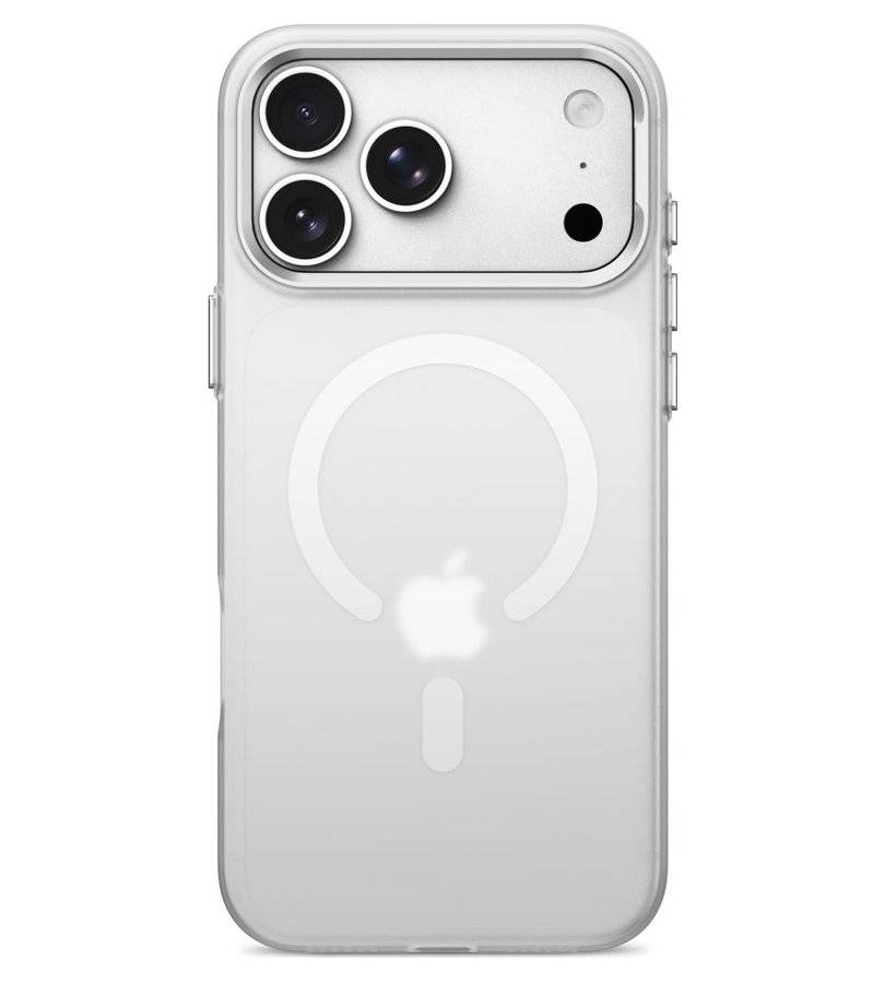 Magsafe Тънък Калъф за iPhone 18 Pro/ iPhone 17 Pro, Tech-Protect MagZero Case, Бял (4)