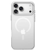 Magsafe Тънък Калъф за iPhone 18 Pro/ iPhone 17 Pro, Tech-Protect MagZero Case, Бял (4)