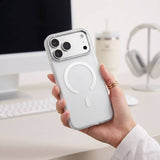 Magsafe Тънък Калъф за iPhone 18 Pro Max/ iPhone 17 Pro Max, Tech-Protect MagZero Case, Бял (7)