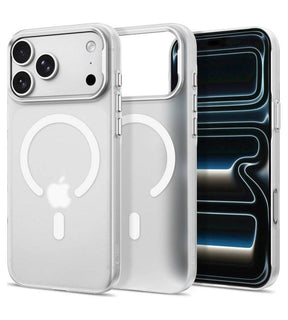 Magsafe Тънък Калъф за iPhone 18 Pro/ iPhone 17 Pro, Tech-Protect MagZero Case, Бял