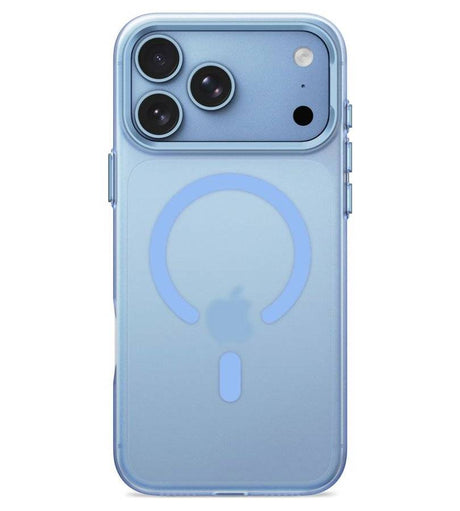 Magsafe Тънък Калъф за iPhone 18 Pro/ iPhone 17 Pro, Tech-Protect MagZero Case, Син (4)