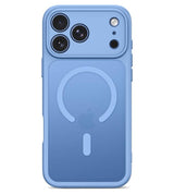 Magsafe Калъф за iPhone 18 Pro Max/ iPhone 17 Pro Max, Tech-Protect BasicMag Matte Case, Син (4)