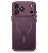 Magsafe Калъф за iPhone 18 Pro Max/ 17 Pro Max, Tech-Protect BasicMag Matte Case, Бордо (4)