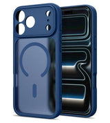 Magsafe Калъф за iPhone 18 Pro/ 17 Pro, Tech-Protect BasicMag Matte Case, Тъмно Син (2)