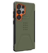 Magsafe Противоударен Калъф за Samsung S25 Ultra, UAG Civilian Magnet Case, Зелен (2)