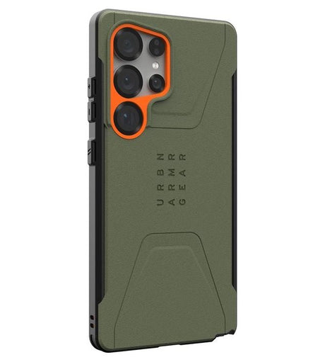 Magsafe Противоударен Калъф за Samsung S25 Ultra, UAG Civilian Magnet Case, Зелен (2)