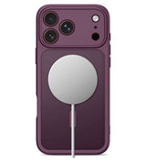 Magsafe Калъф за iPhone 18 Pro/ 17 Pro, Tech-Protect BasicMag Matte Case, Бордо (3)