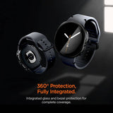 Калъф с Протектор за Samsung Watch 8/ 9 44mm, Spigen Thin Fit 360 Case, Черен (7)