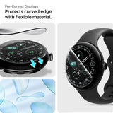 Калъф за Google Pixel Watch 3/ 4/ 5 41mm, Spigen Elite Shield EZ Fit Case 2бр., Прозрачен (6)