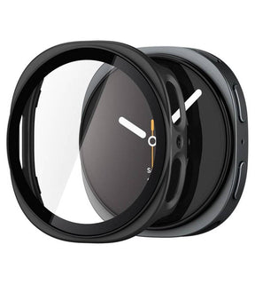 Калъф с Протектор за Samsung Watch 8/ 9 44mm, Spigen Thin Fit 360 Case, Черен