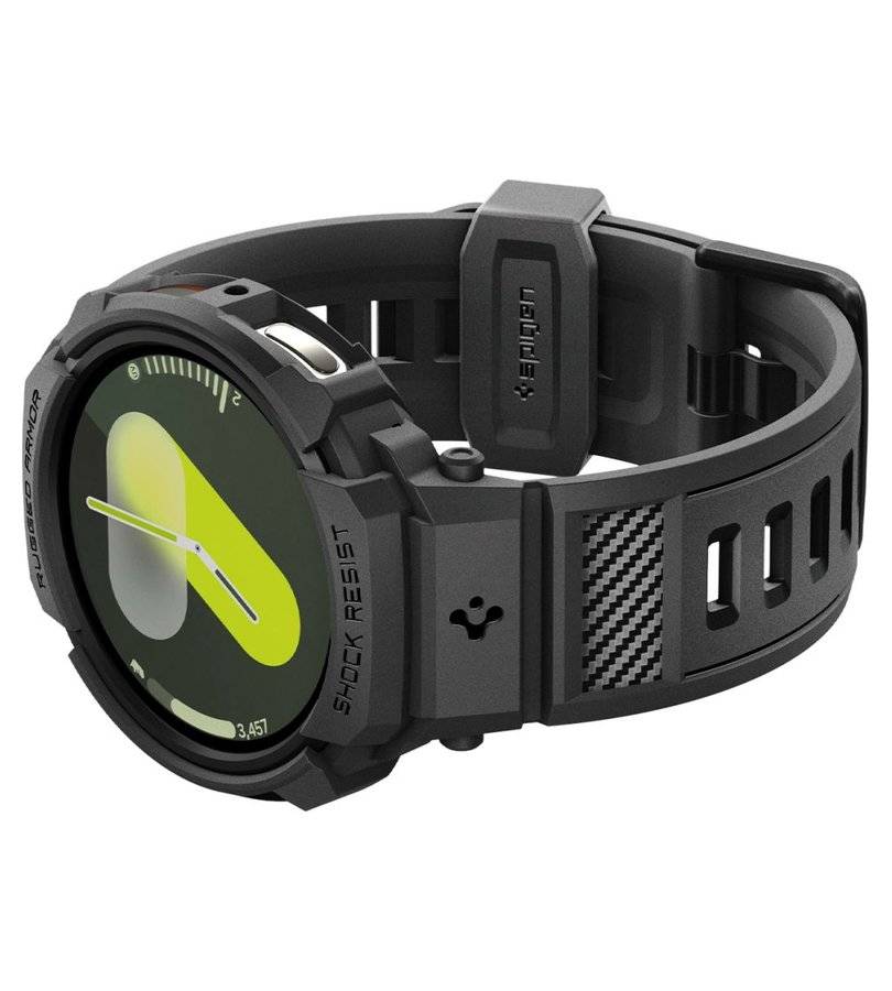 Калъф за Samsung Watch 8/ 9 44mm, Spigen Rugged Armor Pro Case, Черен (15)