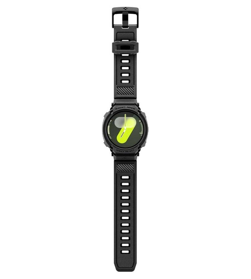 Калъф за Samsung Watch 8/ 9 40mm, Spigen Rugged Armor Pro Case, Черен (2)