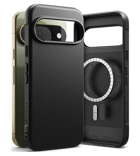 Magsafe Калъф за Google Pixel 11 Pro XL, Ringke Onyx Magnetic Case, Черен (5)