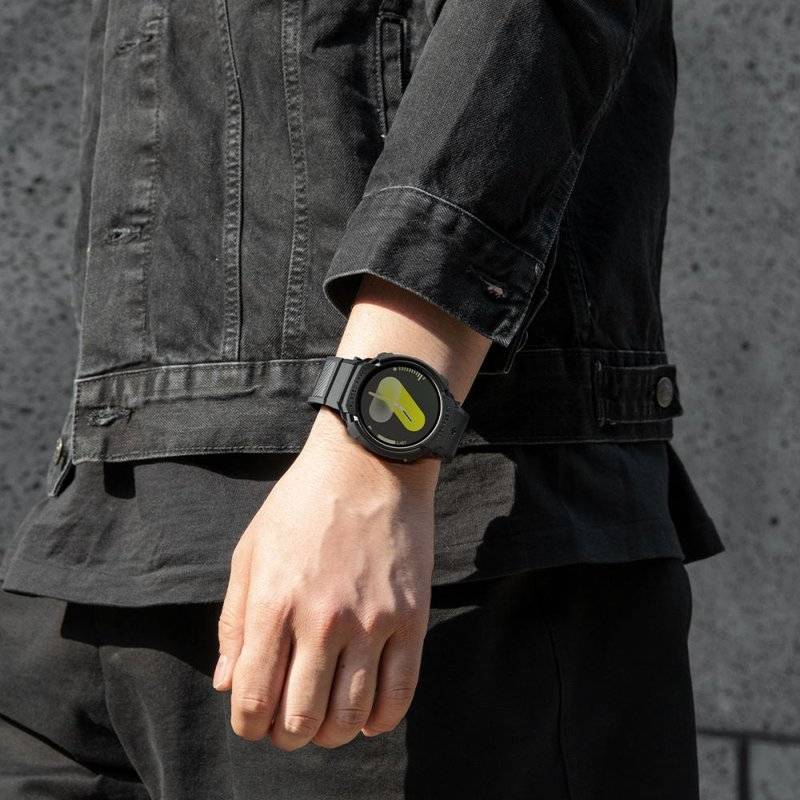 Калъф за Samsung Watch 8/ 9 44mm, Spigen Rugged Armor Pro Case, Черен (6)