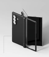 Magsafe Калъф за Samsung Z Fold 8 Ultra, Ringke Onyx Flap Magnetic Case, Черен (6)